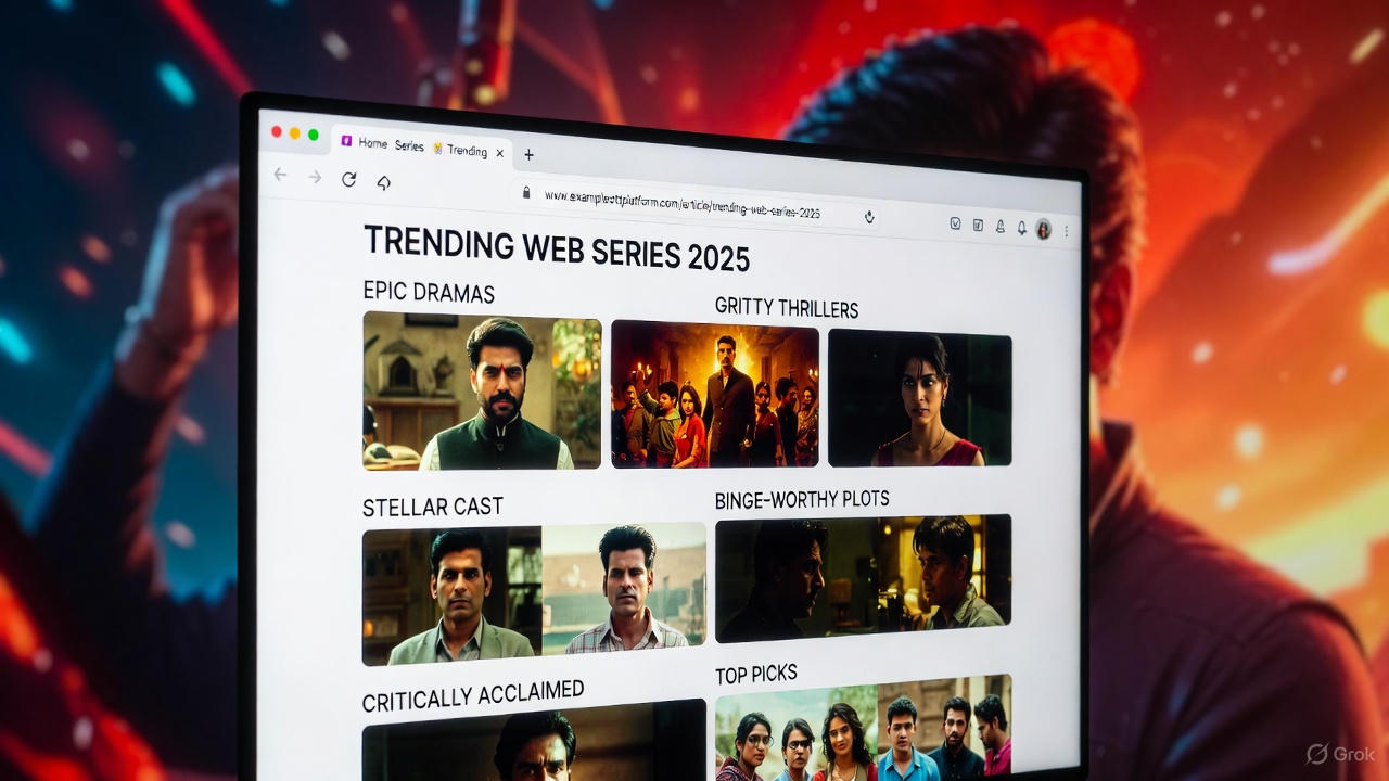 Top 10 Trending Hindi Web Series in 2025: Must-Watch Hits Taking Over OTT